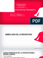 2. Semiologia de La Percepcion, Pensamiento, Afecto