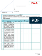 Modelo de Programa de Auditoría