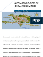 Regiones Geomorfolgicas de La Isla de Santo Domingo