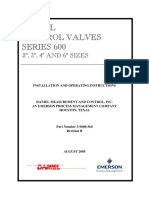 Daniel 600 Series Control Valve Rev B - Datasheet