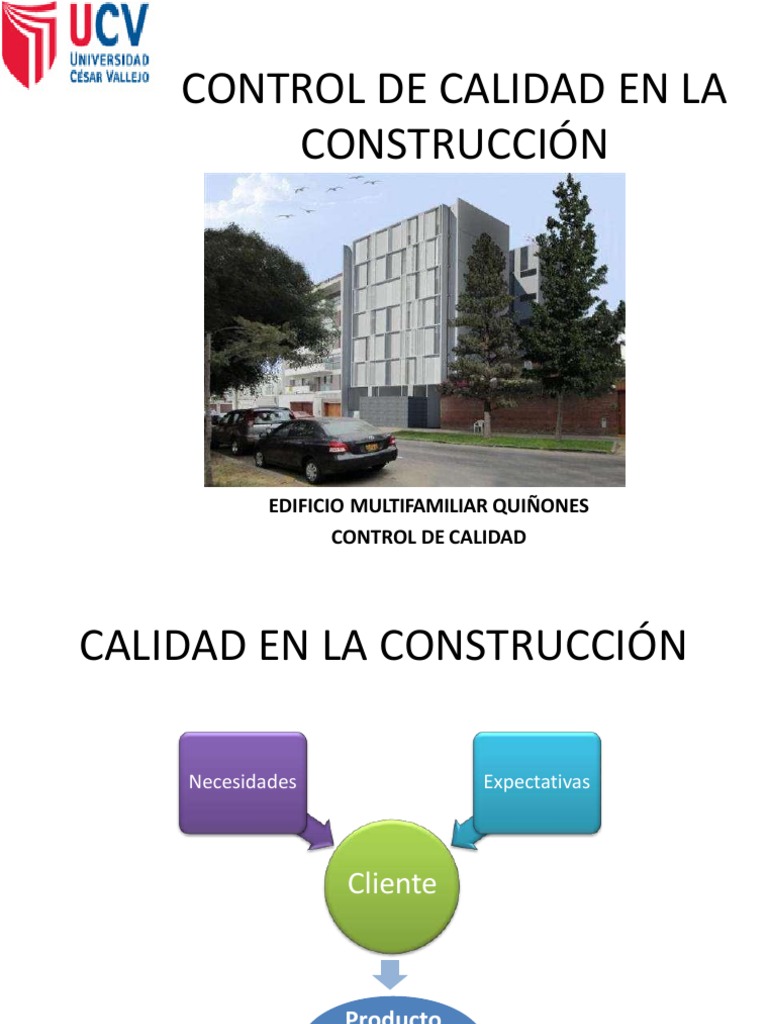 Calidad en La Construccion | PDF | Hormigón | Gestión de la calidad