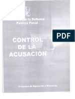 Control Acusación