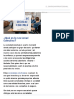 Ejemplos de Sociedad Colectiva - Contador Profesional