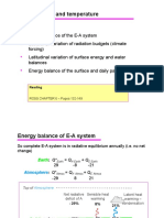 Heat Balance and Temperature: Reading