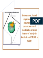 Documento Restringido Geodesia