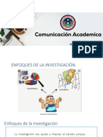 Enfoque de La Investigacion