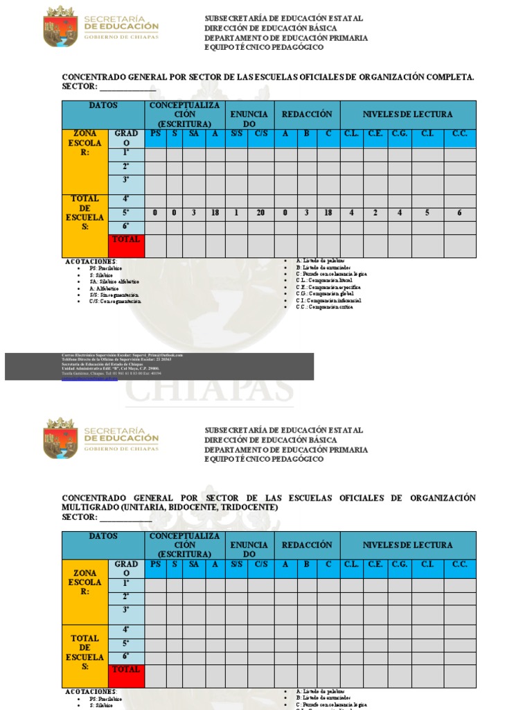 De Tabla Numero 5B | PDF | Escritura | Lingüística