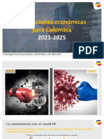 Presentación Proyecciones Económicas Colombia 2021-2025 - Marzo 2021