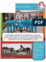 Informe Internado Clinico Goyeneche