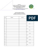 Daftar Hadir Panitia Kopma