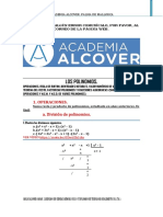 Todo Polinomios Factorizar Polinomios - Operaciones Con Fracciones Algebraicas