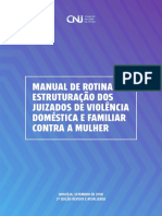 Manual de Rotinas e Estruturação dos juizados de V.D e familiar contra a mulher - OK