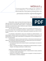 Concepções Psicológicas Sobre o Desenvolvimento Humano - Docência Na Socioeducação - PP 53-65