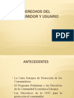 Derechos Del Consumidor y Usuario