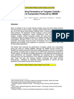 Choi - Effect of Welding Parameters On Tungsten Carbide - Metal Matrix Composites Produced by GMAW