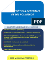 Características generales de los polímeros