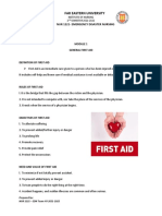 Emergency First Aid Fundamentals