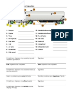 17 Point Inspection Checklist