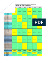 Daftar Pembagian Pembelajaran Luring Dan Daring PERIODE (06 - 11 SEPTEMBER 2021)