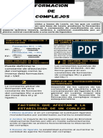 3.1 Formación de Complejos 3.2 Valoraciones Con Agentes Inorgánicos Complejométricos