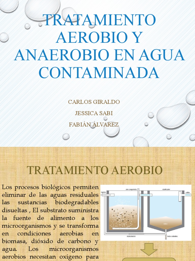 Tratamiento Aerobio y Anaerobio en Agua Contaminada | PDF | Aguas ...