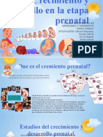 Crecimiento y Desarrollo Prenatal