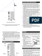 Manual James Radiador de Aceite RA1500
