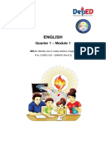 English: Quarter 1 - Module 1