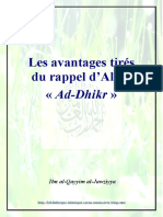 Les Avantages Tirés Du Dikhr