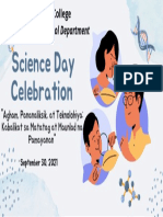 Science Celebration: Grade School Department