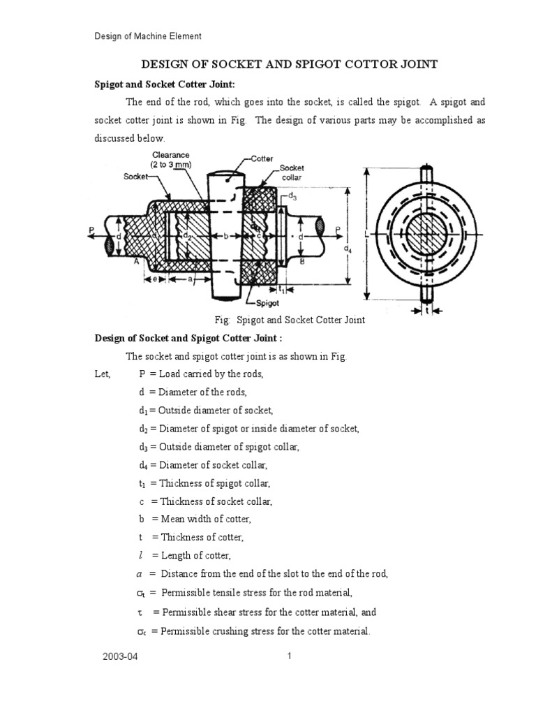 Design of Machine Elements | PDF
