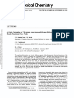 Ab Initio Calculation of Vibrational Absorption and Circular Dichroism Spectra Using Density Functional Force Fields