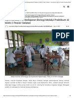 Optimalisasi Pembelajaran Biologi Melalui Praktikum Di MAN 2 Pesisir Selatan - Kementerian Agama Provinsi Sumatera Barat