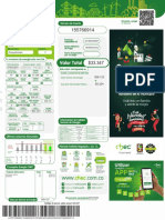 Factura de energía eléctrica residencial