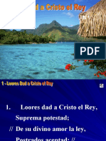 001 - Loores Dad A Cristo El Rey