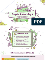 Salud integral: factores de riesgo y protección