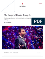 The Gospel of Donald Trump Jr. - The Atlantic