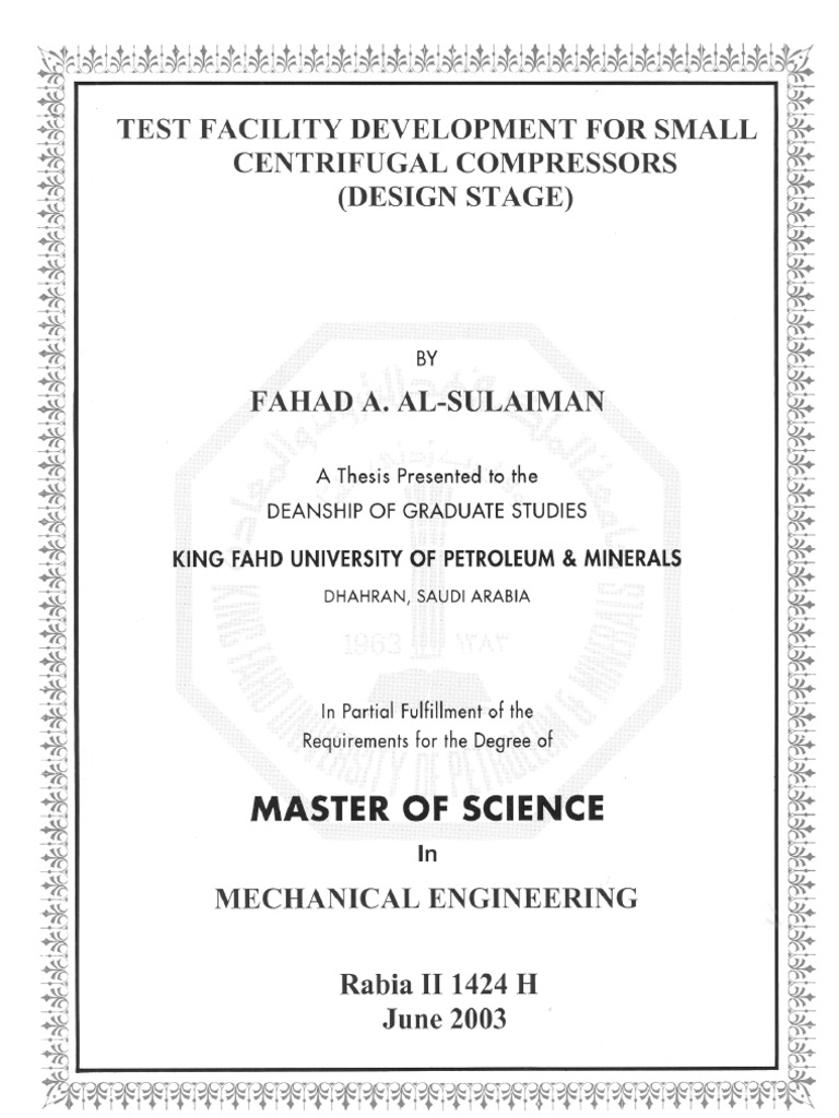 Mechanical Engineering Research Thesis | PDF | Fluid Dynamics | Flow ...