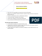 Slope Stability 2022 Abstract Guidelines and Template