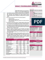 AGS Transact Technologies LTD - IPO Note - Jan'2022