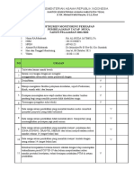 Instrumen FORM PEMANTAUAN PTM