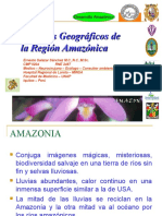 1 Aspectos Geográficos de La Región Amazónica