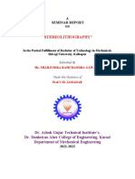 seminar report streolithography NN