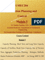 UMEC204 Production Planning and Control: Ian, M.E., M.B .A