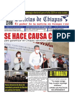 Periódico Noticias de Chiapas, Edición Virtual Miércoles 02 de Febrero de 2022