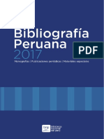 Bibliografia Peruana 2017