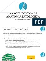 1. La Anatomía Patológica y Sus Metodos de Estudio