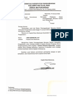 Surat Balas Permohonan Peminjaman Tempat