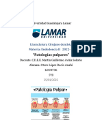 Cuadro Comparativo de Patologías Pulpares