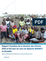 Rapport d'analyse de la situation enfants  (ENA et ES)  ADIPE 2022